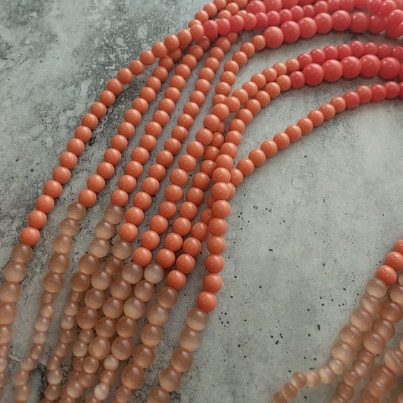 LIKE NEW • Multi Strand Necklace 🧡 - Picture 5 of 5